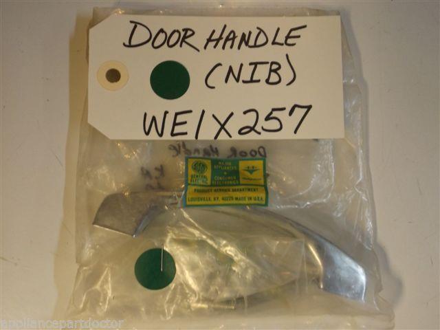 GE Dryer WE1X257 DOOR HANDLE NEW IN BOX GE Dryer WE1X257 DOOR HANDLE NEW IN BOX